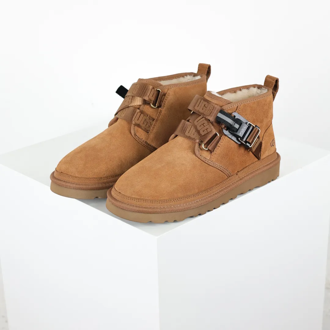 Copywriting price 💰660 Core recommendation Good price Platform foreign trade exclusive UGG Neumel Snapback men's snow boots 1118570 Foreign trade platform Z-exclusive high-end retail quality Produced by ten-year-old brand shoemaking foundry production line Pay attention to every detail Longfeng A-grade genuine sheep fur integrated Made in full compliance with the ZP process Size: 39 40 41 42 43 44